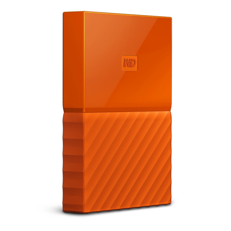 Disque dur externe Western Digital  WD MY PASSPORT USB 3.0 - 4To, Orange