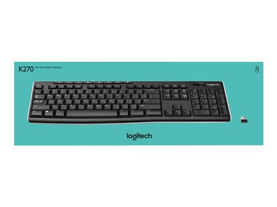 Clavier Logitech K270 Wireless