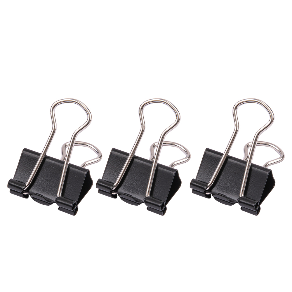 Paquet 40 Binder Pince Double Clipss 19MM Deli (copie)