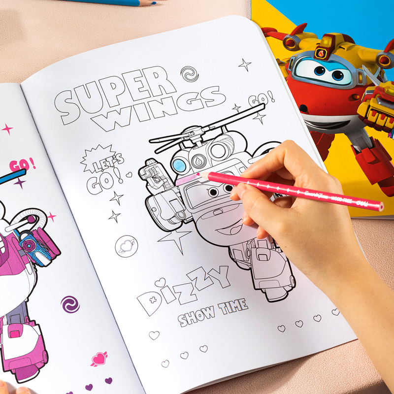 Livre De Coloriage Deli En028 210×297mm