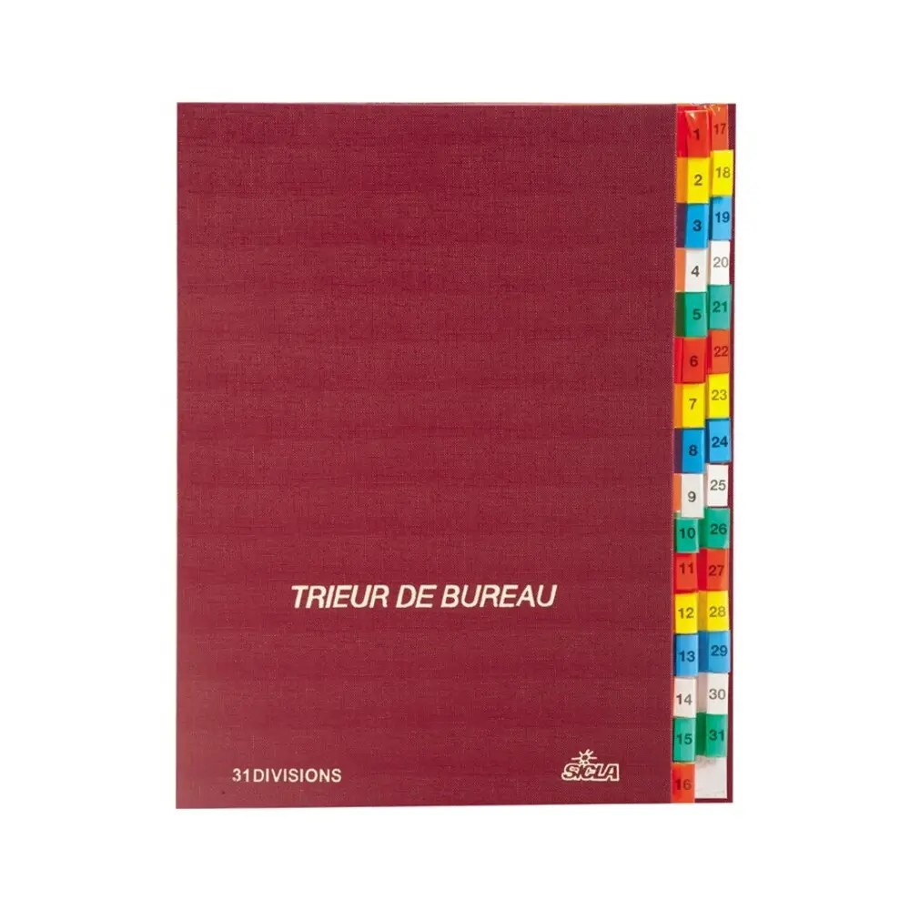 Trieur De Bureau Numérique 31 Simili Sicla Grena