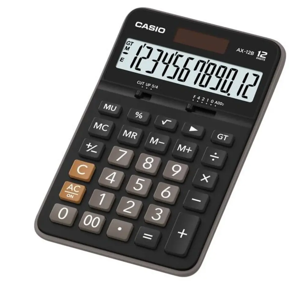 Calculatrice Casio AX-12B-W-DC