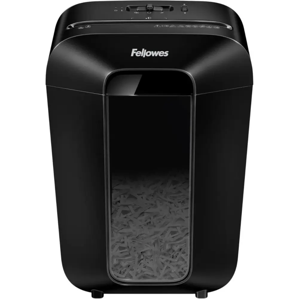 Destructeur De Papier Déchiqueteuse de Bureau Fellowes Powershred LX70 Coupe Croisée 11 Feuilles 18 Litres -447501-