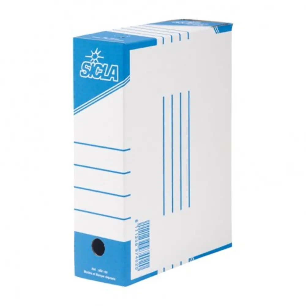 Boite Archive Sicla Mm100 Cartonnée