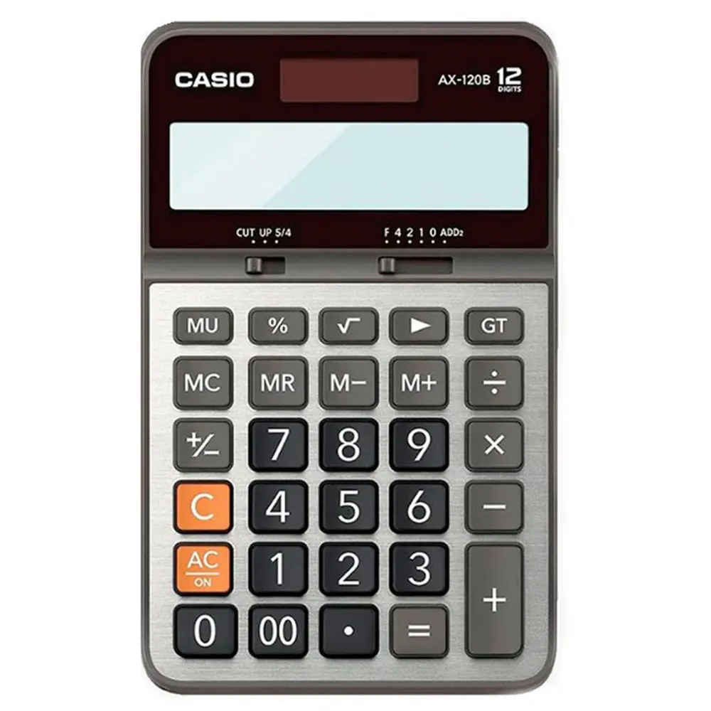 Calculatrice Casio Ax-120B-BK-W-DC