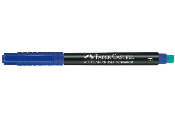 Feutre Faber Castell Multimark 1513 Bleu