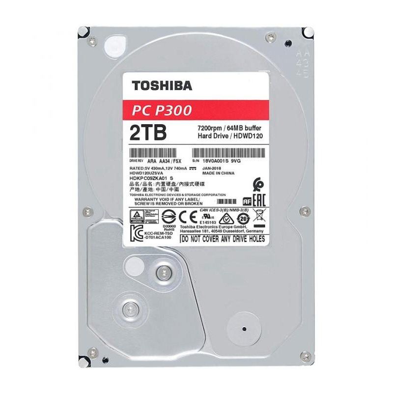 Disque dur Externe Toshiba 2TB - Sodishop