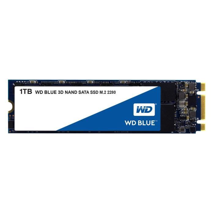 Disque Dur Interne Western Digital WD Blue SSD 3D Nand 1To M.2 SATA Atac Bureaux contact atacbureau