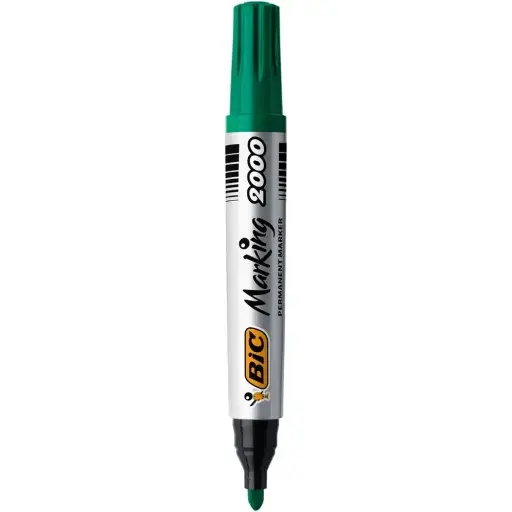 [2000-02] Marqueur Permanent Bic Marking 2000 1.7 mm Vert
