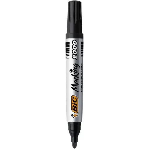 [2000-06-BK] Marqueur Permanent Bic Marking 2000 1.7mm Noir