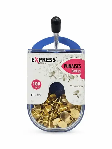 [Xo-P885] Paquet Punaises Doré Express Xo-P885