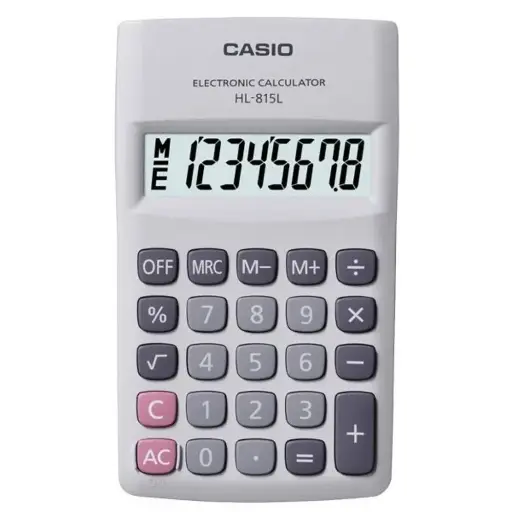 [HL-815L-WE] Calculatrice Casio HL-815L-WE Blanche