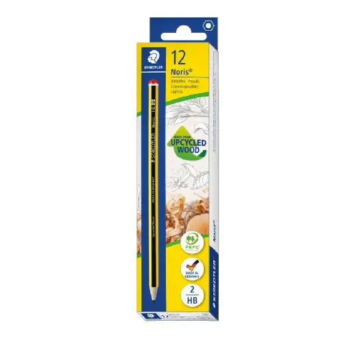 [120-2] Paquet 12 Crayons Graphite Staedtler Noris 120 HB 120-2