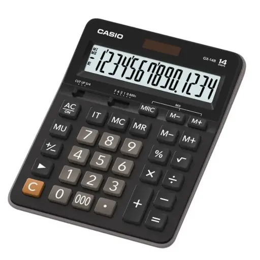 [GX-14B-W-DC] Calculatrice Casio GX-14B-W-DC 14 Digits