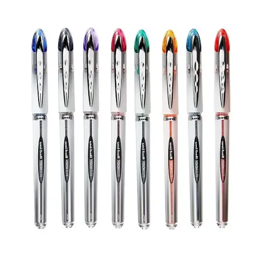 [707554] Stylo Uniball Vison Elite UB-200 Roller Ball 0.8 MM Red 707554