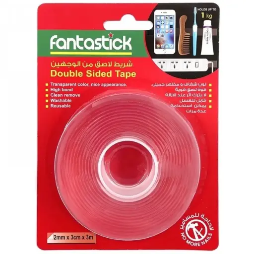 [TN-2303] Scotch Double Face Fantastick 3cmx3m Clear TN-2303