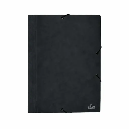 [001097] Chemise A Rabat Elastique Cartonnée 32/42 Noir