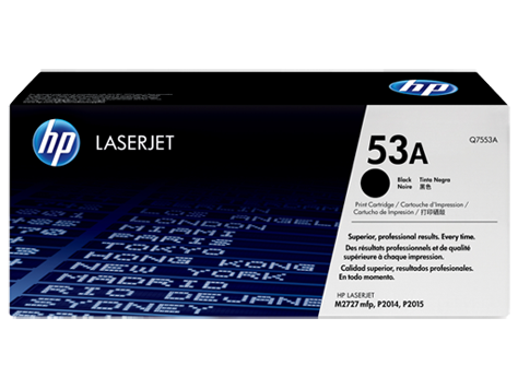 Toner HP 53A Black Original LaserJet (Q7553A) 3000 Pages