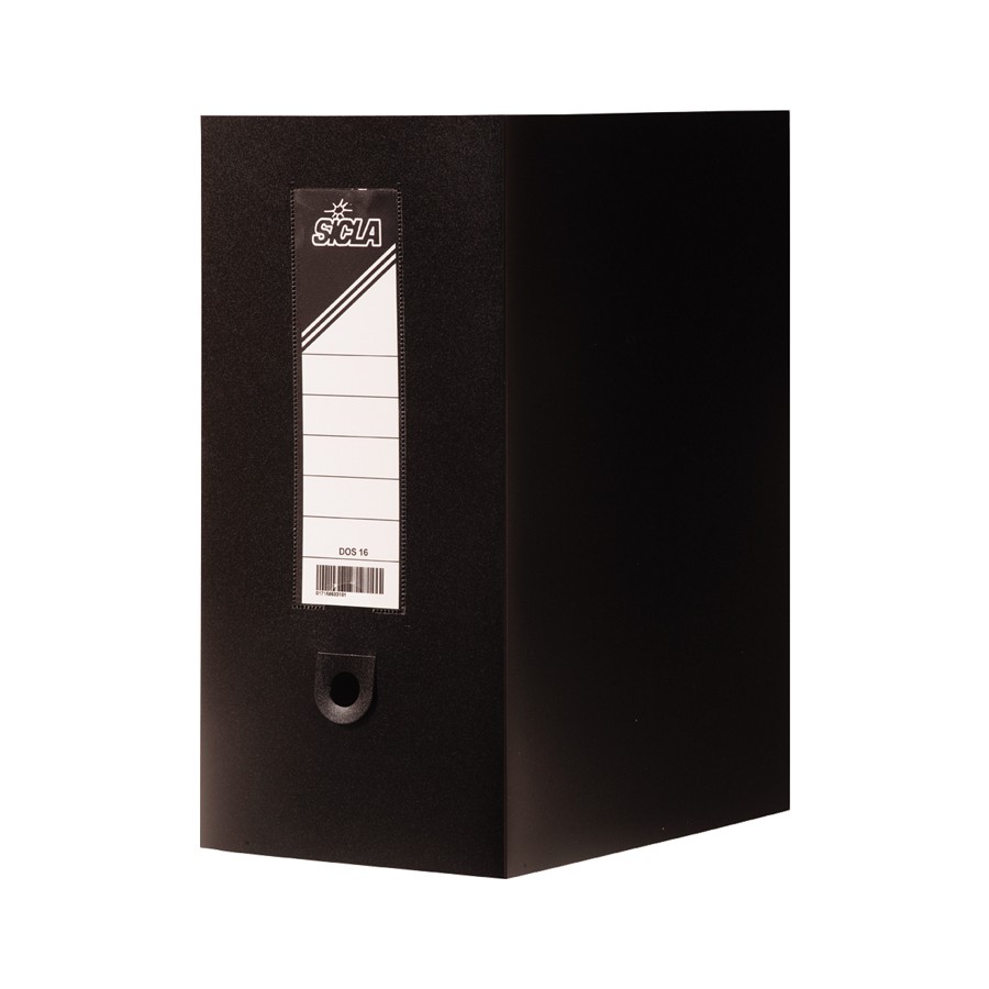 Boite Polypro Plastique 6Cm Sicla Noire
