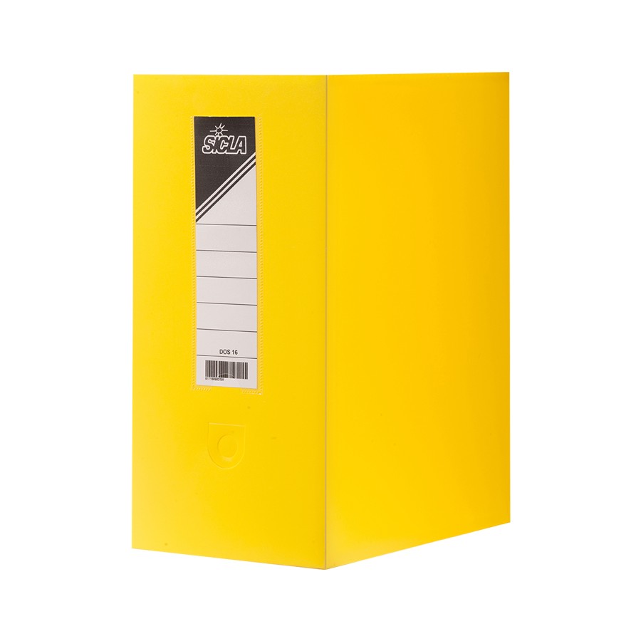 Boite Polypro Plastique 8Cm Sicla Jaune