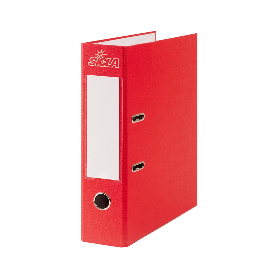 Classeur Chrono 32x28 Sicla 8cm Rouge