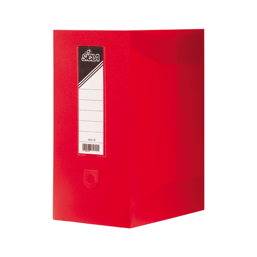 Boite Polypro Plastique 10Cm Sicla Rouge