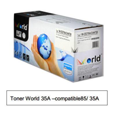 TONER HP W85A/36A/78A/35A LASER WORLD