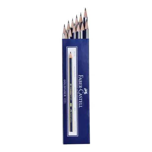 [FC112500] Boite 12 Crayons Faber Castell Gold Faber 1221 HB 112500