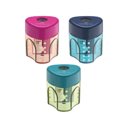 [FC183405] Taille Crayon Faber Castell Grip Auto Couleurs Trend 183405