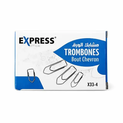 [X33-4] Boite Trombones N°4 33MM Express Chr.