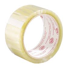 Rouleau Scotch Havane 50M Transparent Point De Mire