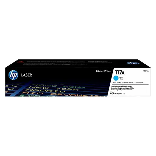 [W2071A] Toner HP 117A Cyan Original LaserJet (W2071A) 700 Pages