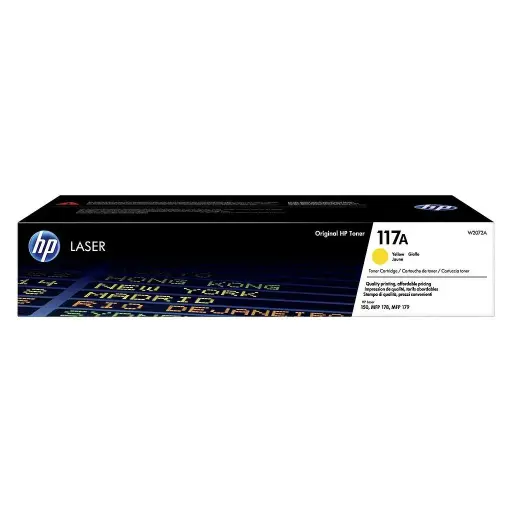[W2072A] Toner HP 117A Yellow Original LaserJet (W2072A) 700 Pages