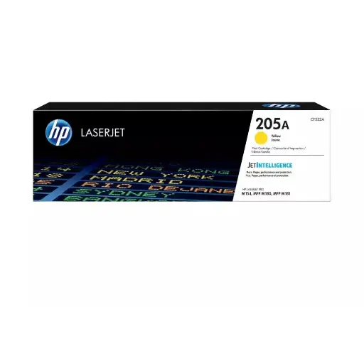 [HP_CF532A] Toner HP 205A Yellow Original LaserJet (CF532A) 900 Pages