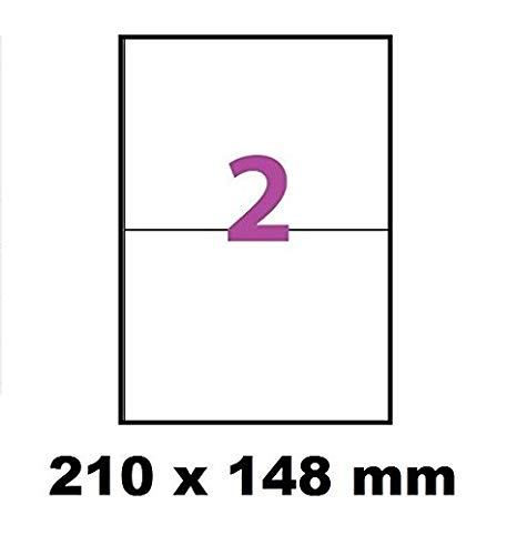 Paquet Etiquettes Adhésives Laser A4 210/148
