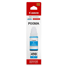 Bouteille d'encre Canon Canon GI-490 Cyan
