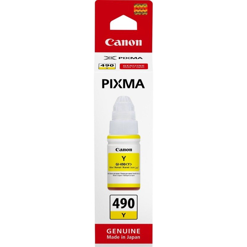 Bouteille d'encre Canon Canon GI-490 Jaune