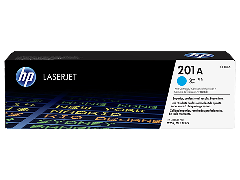 Toner HP 201A Cyan Original LaserJet (CF401A) 1330 Pages