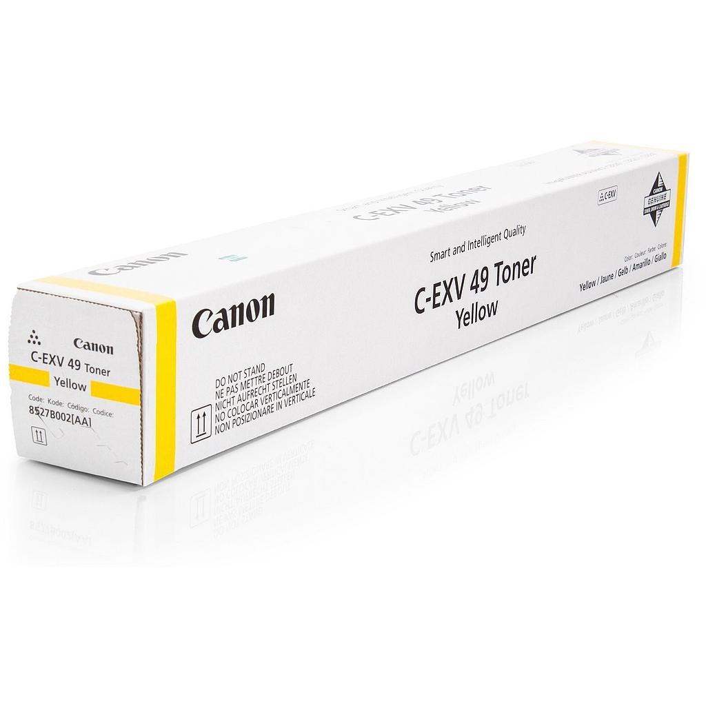 Toner Canon C-EXV 49 Jaune 8527B002AA 19000 Pages