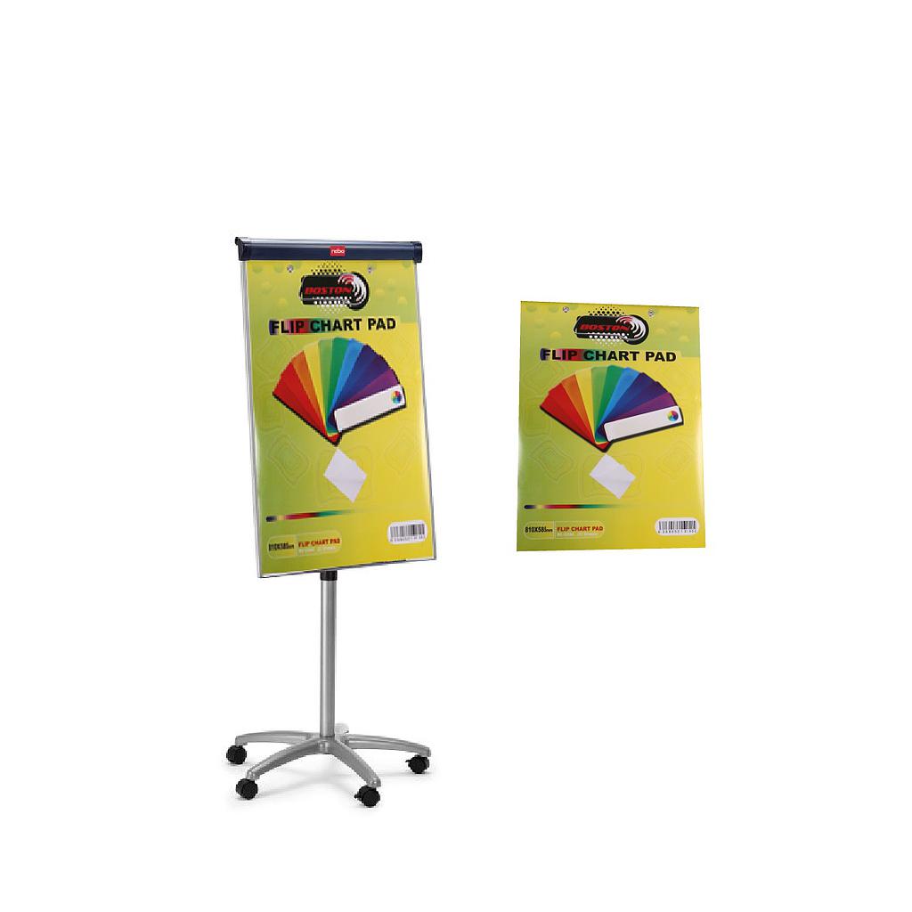 Rouleau Flipchart Paperboard 60/90 20F Boston