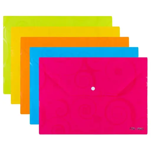 [A439640] Enveloppe Plastique File Bag Deli A439640