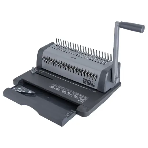 [E3873] Machine Reliure Spirale Manuelle Deli E3873 18 Feuilles