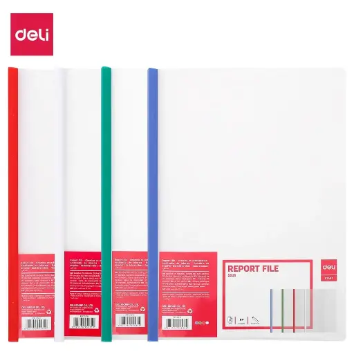 [E5531] Lot 5 Chemises A Serre-Feuille Deli  Report File 10mm E5531