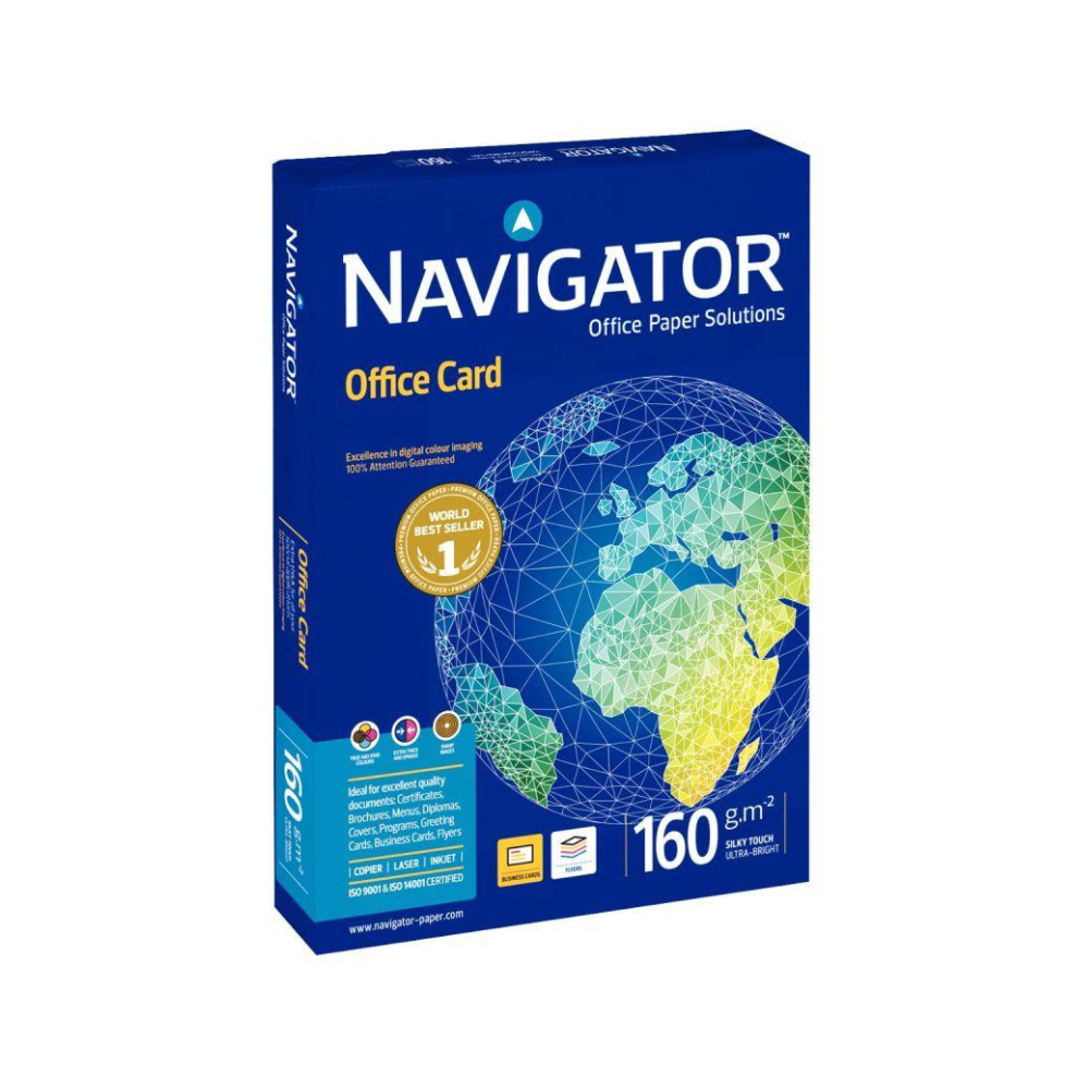 Ramette Papier Laser Navigator A4 160 Grs 250 Feuilles