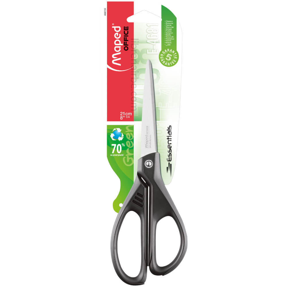 Ciseau Maped Essentials Green 21cm Symétriques