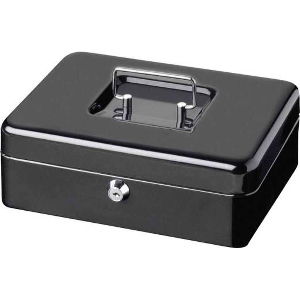 Caisse à Monnaie S300 Métallique Cash Box GF 23.5x29.5 Black