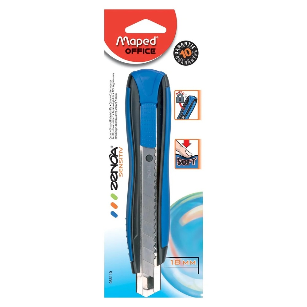 Cutteur Maped Office Zenoa Sensitiv 18mm 