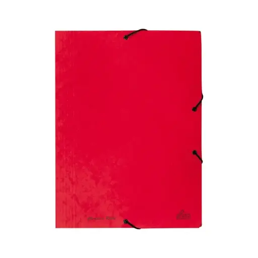 [001057] Chemise A Rabat Elastique Cartonnée 32/42 Rouge