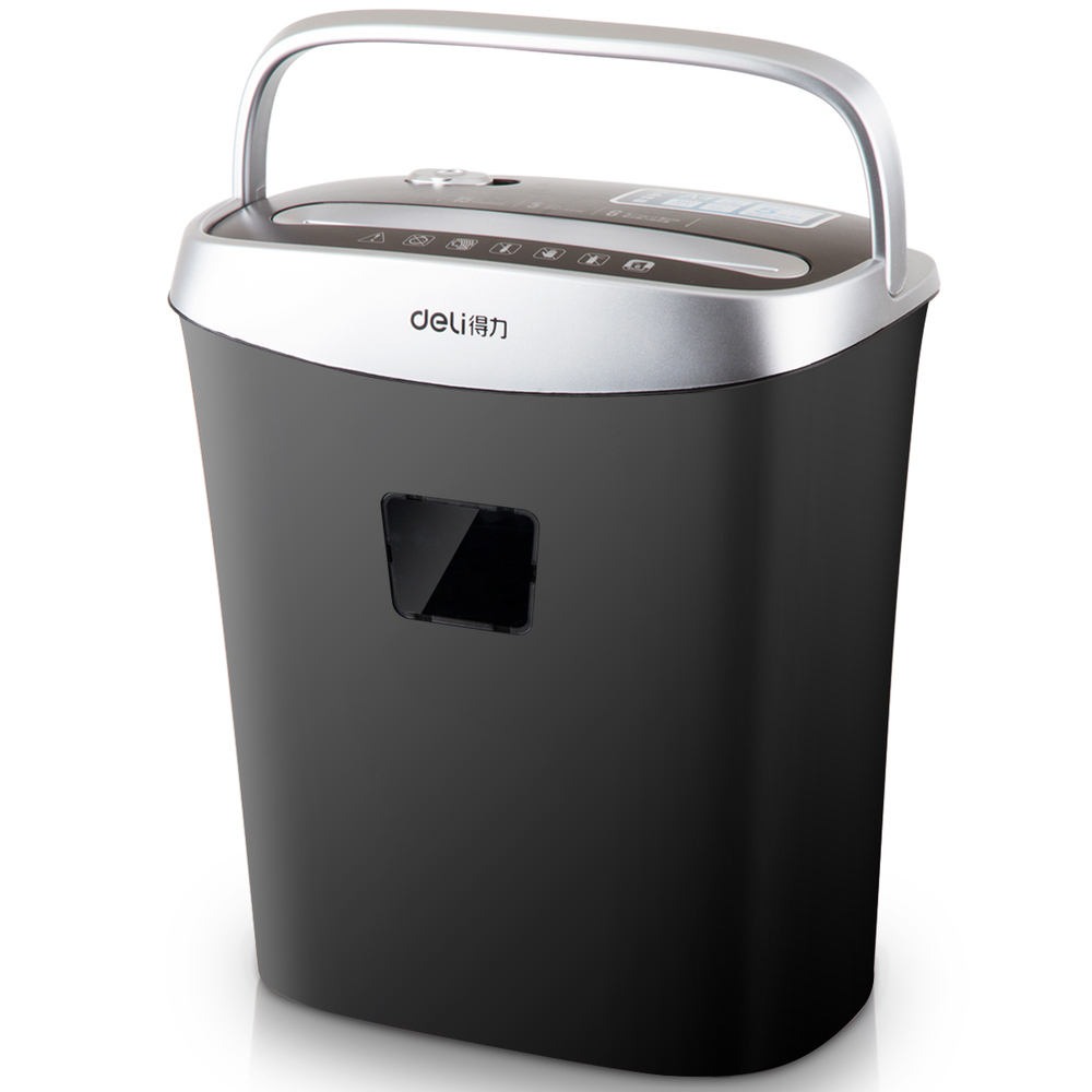 Destructeur De Papier Déchiqueteuse de Bureau Deli 9928 15 Litres 6 Sheets