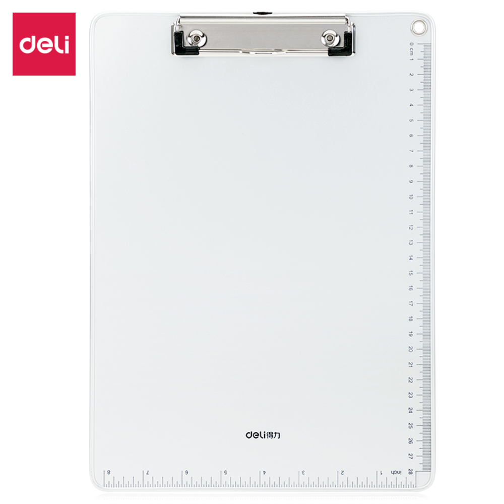 Porte Bloc Note Deli 64504 A4 Argenté Métallique
